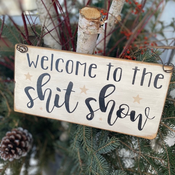 Wood sign - Picture 1 of 1